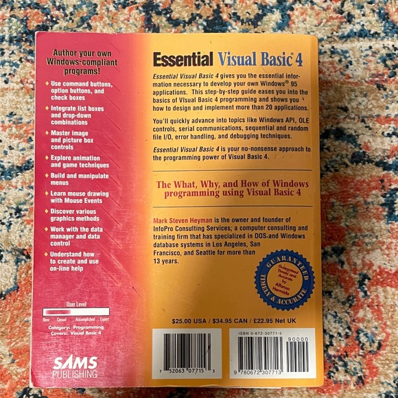 Essential Visual Basic 4 Book - Picture 2 of 3
